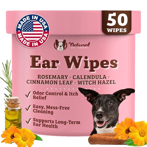 Natural Dog Wrinkle Wipes & Balm Bundle, Dog Cleaner Wipes 100ct + Moisturizing Balm for Itchy Skin 1oz Tin, Hypoallergenic, Lick-Safe, Bulldog Wrinkle Care for Face, Paws & Folds