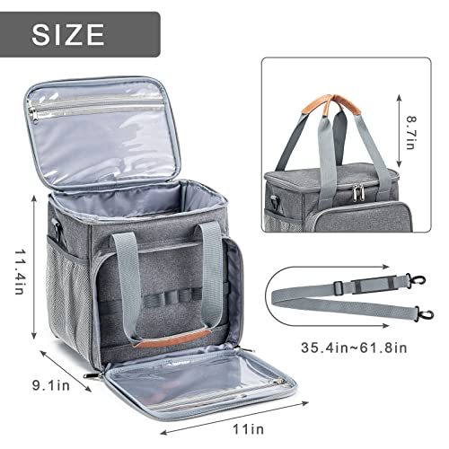 Pet Grooming Bag, Dog Grooming Supplies Organizer Tote Bag - Image 4