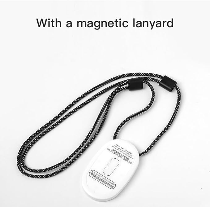 4K Mini Action Camera, Included 64GB, Wearable Camera with 360°Rotatable Clip & Magnetic Clip, for Lecture, Traveling, Pet Walking and Outdoors Activities JS-10B White