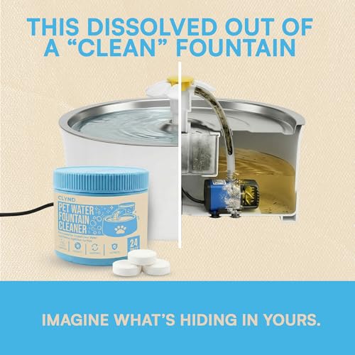 Pet Water Fountain Cleaner and Descaler Tablets 24-Pack - Image 4