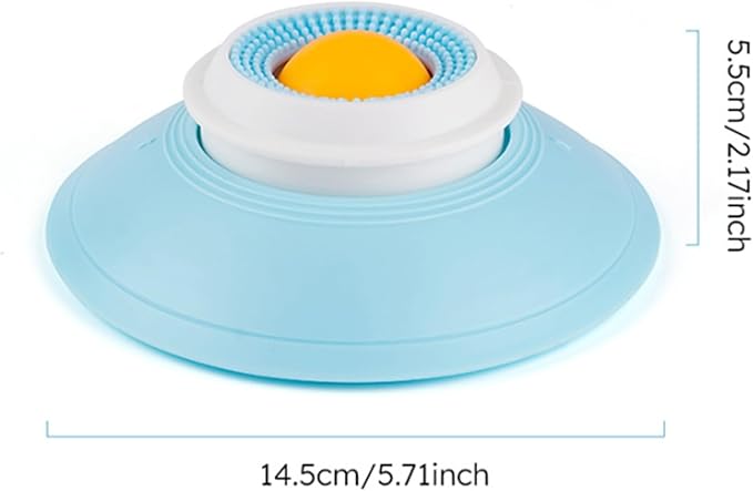 Dog Lick Ball,Licking A Ball Add More Fun Bowl, Dog Lick Ball Bowl,Licking A Ball for Dogs,Slow Down Eating Speed and Add More Fun for Your Dog and Cats. (Y*4PCS)