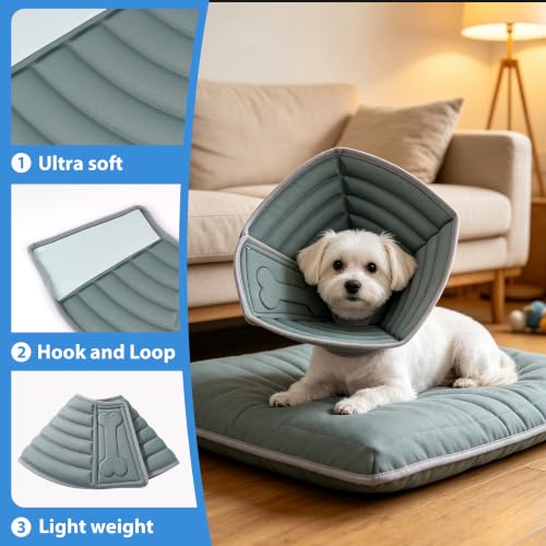 Soft Dog Cone Collar for Recovery Adjustable E-Collar - Image 5