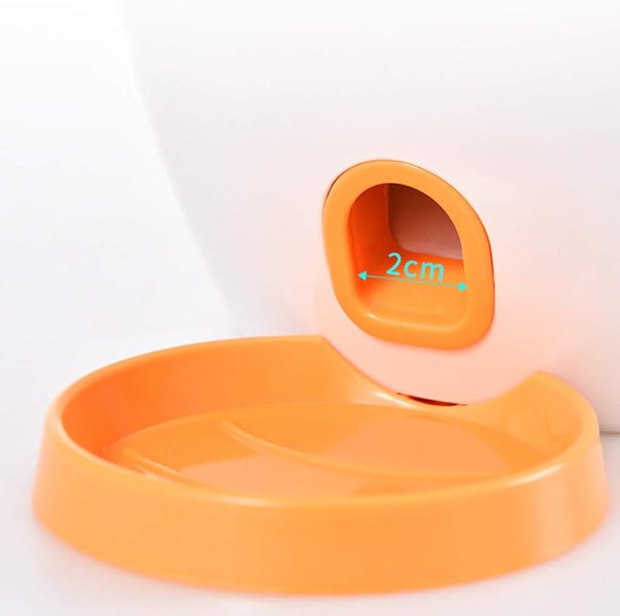 Dog Slow Feeder Treat Dispenser Dog Toy Interactive Puzzle Ball for Indoor Outdoor Dogs with Removable Plates Spoon Dogs Bone Shape