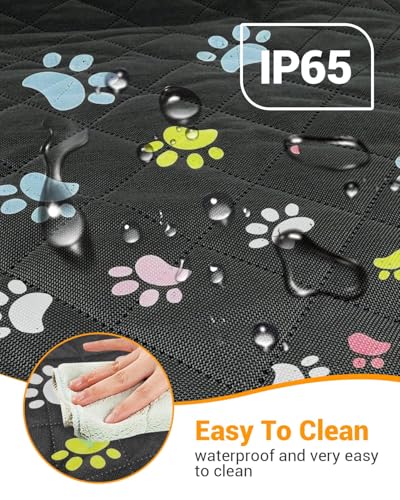 Dog Car Seat Cover, 600D Heavy Dute Car Seat Cover for Dogs Pets - Image 6