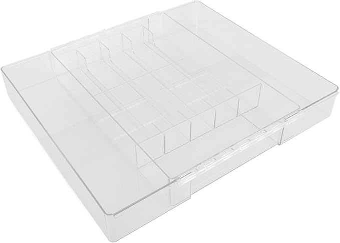 Silverware Organizer Tray Compartment Cutlery Organizer Trays for Drawer