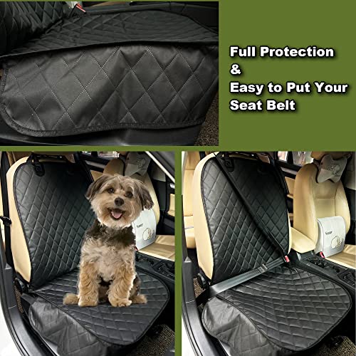 2 Packs Car Front Seat Cover for Dogs, Waterproof Pet Car - Image 7