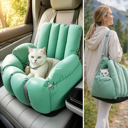 Convertible Pet Car Seat and Carrier, Cat Carrier Po | Pet Travel Esse - Image 3