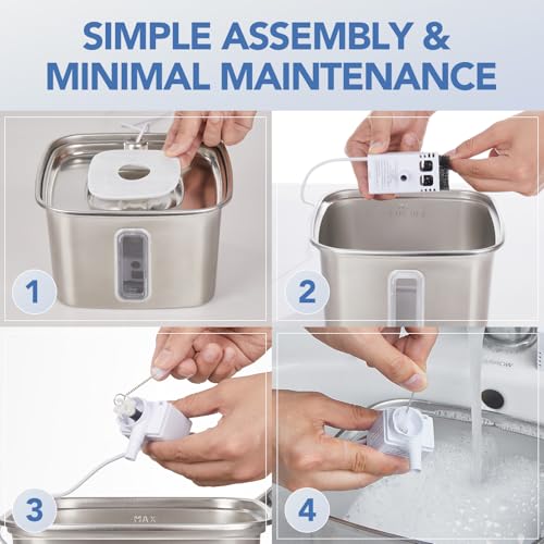 Veken Cat Water Fountain Filters, F1 Series - Image 4