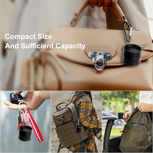 Mini Travel Ring Holder Keychain, Portable Jewelry H | Travel Safety - Image 6