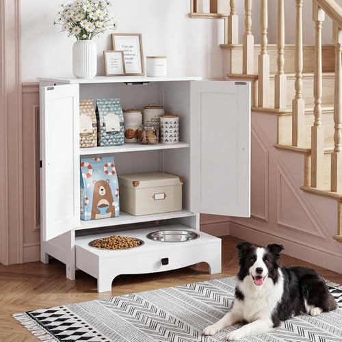 HOOBRO Dog Feeding Station with Storage and Hooks, Dog - Image 7