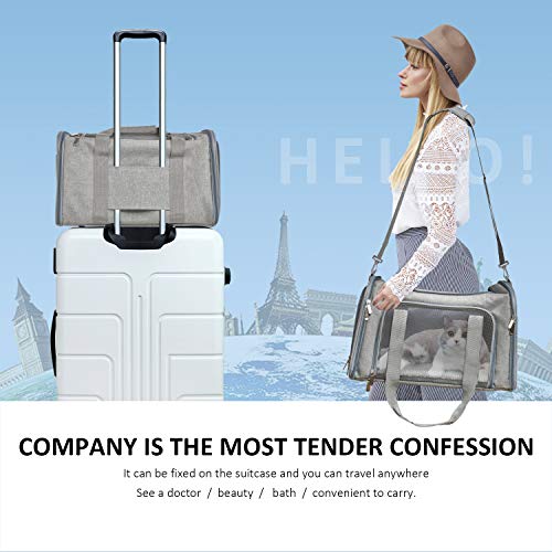 Henkelion Cat Carriers Dog Carrier Pet Carrier For S | Travel Essentia - Image 8