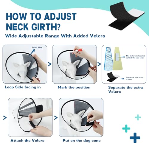 Supet Dog Cone Collar to Stop Licking, Comfortable | Pet Essentials - Image 5