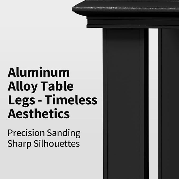 Tall Plant Stand Indoor, Modern Black Aluminum Alloy Plant Shelf, Corner Flower Pot Holder Organizer for Living Room, Balcony, Patio, Garden (L15.8 x W23.6 x H19.7 inch)