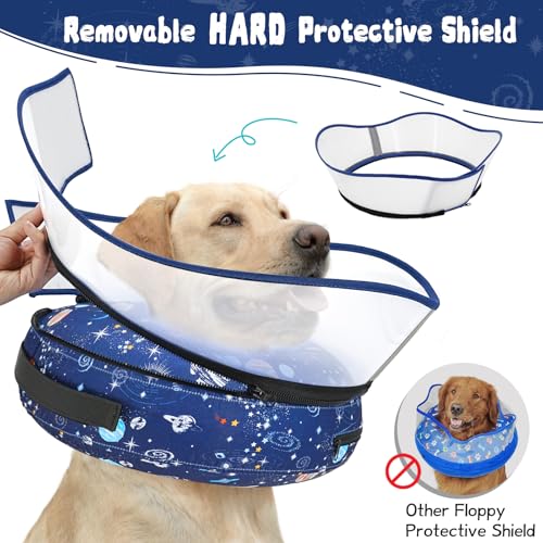 Elevated Inflatable Dog Cone Collar to Stop Licking, Dog - Image 4