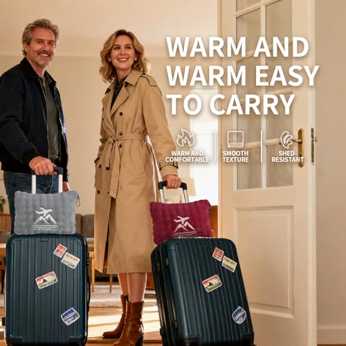 Travel Blanket and Pillow-2-in-1, Ultra-Soft&Compact | Travel Comfort - Image 5