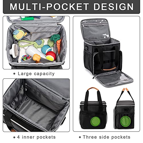 Pet Grooming Bag, Dog Grooming Supplies Organizer Tote Bag - Image 5