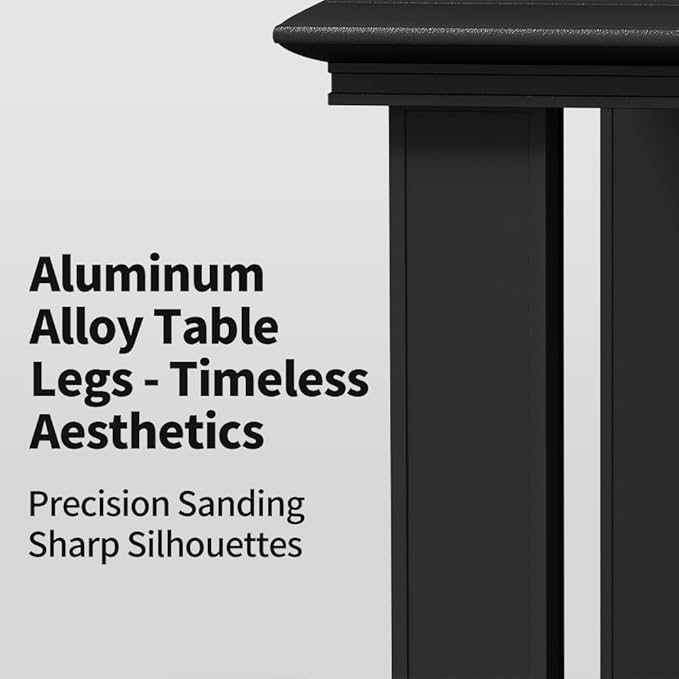 Tall Plant Stand Indoor, Modern Black Aluminum Alloy Plant Shelf, Corner Flower Pot Holder Organizer for Living Room, Balcony, Patio, Garden (L15.8 x W15.8 x H19.7 inch)