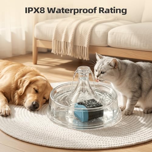 Cat Water Fountain Replacement Pump, SP-400LV Submersible Pump - Image 6