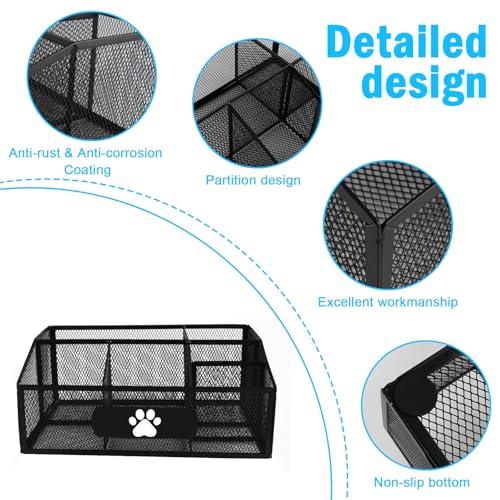 Pet Supplies Organizer with 6 Compartments, Portable Dog - Image 5