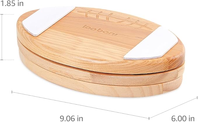 Wooden Football Dog Puzzle Toys | Interactive Treat Puzzle Enrichment Dog Toy - for Small/Medium/Large Dogs
