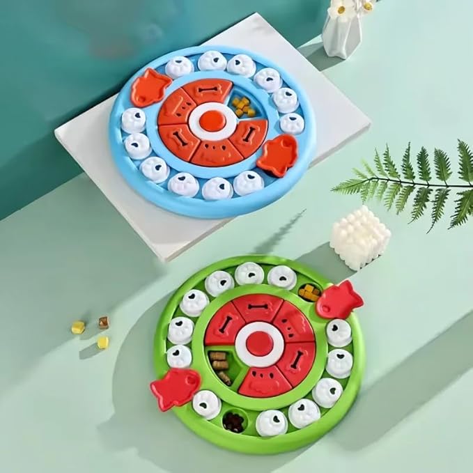 Interactive Dog Puzzle Toy – Treat Dispensing Slow Feeder Game for Mental Stimulation, Boredom Relief & Training, Non-Slip Food Puzzle Toy for Dogs