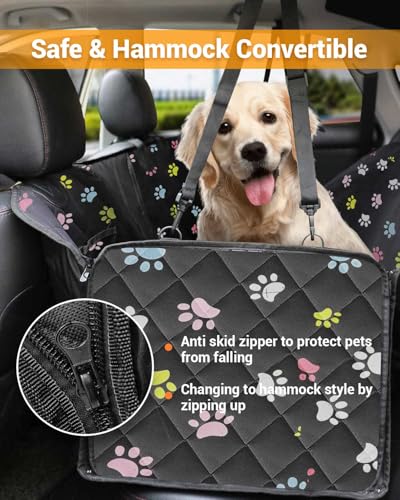 Dog Car Seat Cover, 600D Heavy Dute Car Seat Cover for Dogs Pets - Image 3