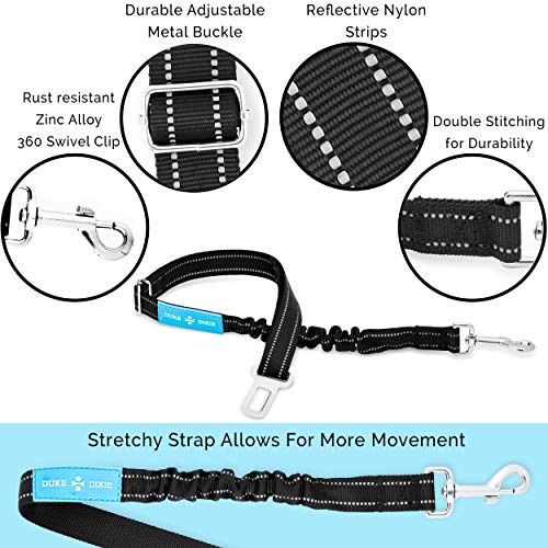 Duke & Dixie Dog Seat Belt Pet Dog Cat Car Seatbelt | Pet Essentials - Image 4