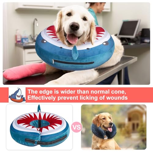 Dog Cone Collar Alternative After Surgery,Pet Neck Donut E‑Collar - Image 7