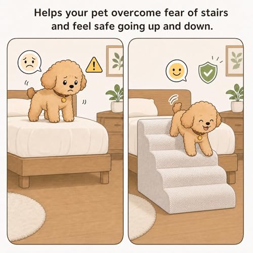 Dog Ramp for Bed,Pet Ramp for High Bed - Image 6