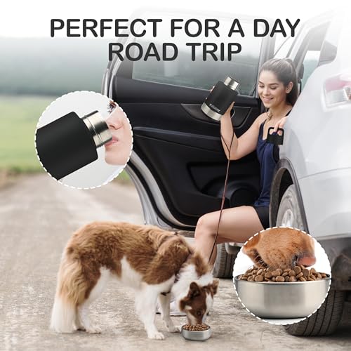 KEWIXY Insulated Dog Travel Water Bottle with Detach | Travel Essentia - Image 6