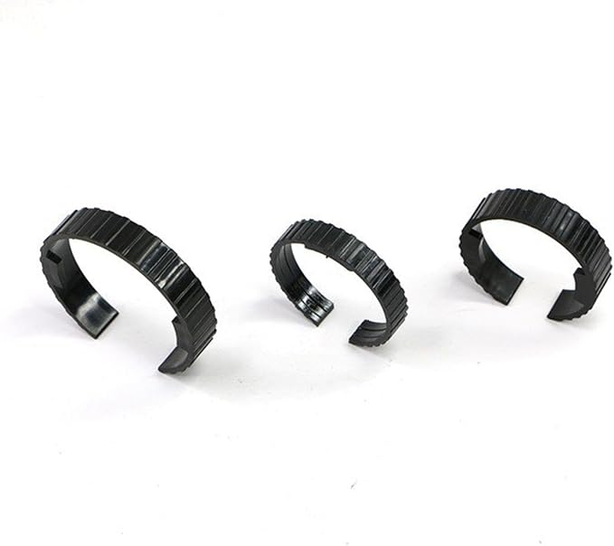 Generic 2 Pieces Dryer Hose Spare Rings, Pet Dryer Hose Clamps Wear Resistant Pipe Joint Clamp Replacement Pet Blower Accessory, Style A