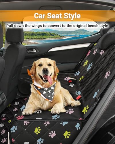 Dog Car Seat Cover, 600D Heavy Dute Car Seat Cover for Dogs Pets - Image 5
