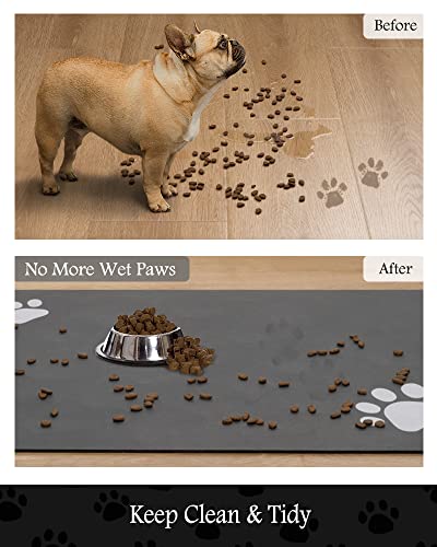 Pet Feeding Mat-Absorbent Dog Mat for Food and Water | Pet Essentials - Image 4