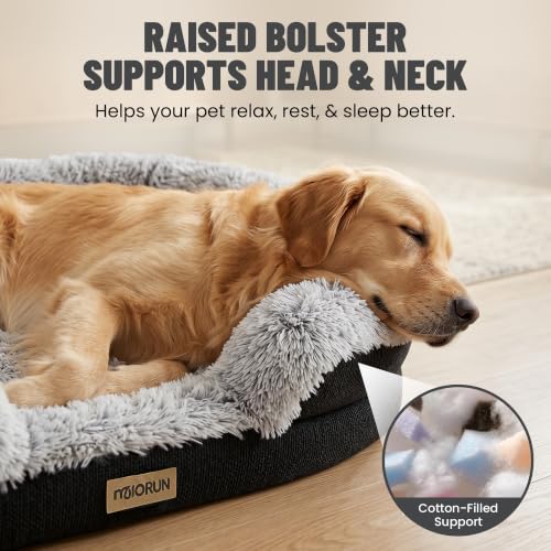 Miorun Fluffy Orthopedic Dog Beds Large Sized Dog, 4 | Pet Safety & Co - Image 5