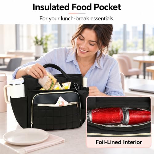 Dog Travel Bag for Supplies, Stylish Dog Mom Tote | Travel Essentials - Image 6