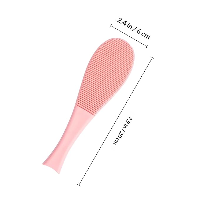 2pcs Cat Comb Hair Remover Fish-shaped Massage Brush with Soft Barbs for Shedding Control, Pet Grooming Tool for Cats, Blue and Pink Set