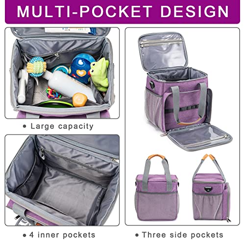 Pet Grooming Bag, Dog Grooming Supplies Organizer Tote Bag - Image 5