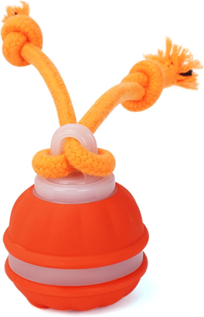 Interactive Dog Toys, Squeaky Dog Toy with Motion Activated, Active Rolling Ball, USB Rechargeable Dog Toys for Small Medium Large Dogs, Puppy Training Balls Boredom Relief