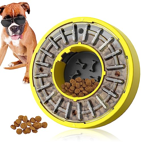 Dog Puzzle Toys, Dog Treat Puzzle Slow Feeder, Interactive Enrichment Toys for Large/Medium/Small and Smart Dog-VINE1