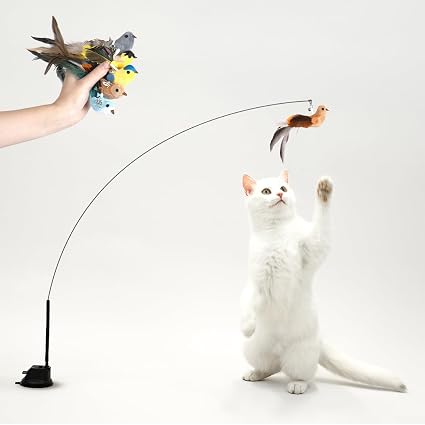 Leo's Paw Interactive Bird Simulation Cat Toy (Replacement Wires 3 PCS)