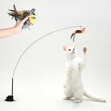 Leo's Paw Interactive Bird Simulation Cat Toy (Replacement Wires 3 PCS)