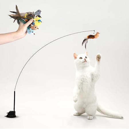 Leo's Paw Interactive Bird Simulation Cat Toy (Replacement Wires 3 PCS)