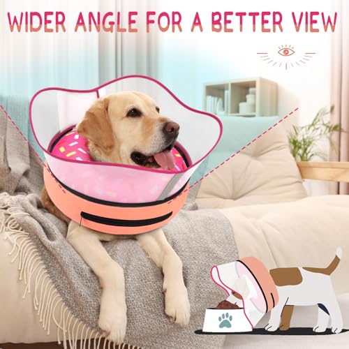 Supet Raised Inflatable Dog Cone Collar to Stop Licking - Image 5