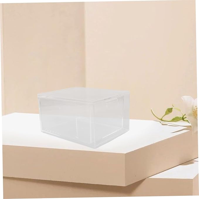 3pcs Large Makeup Organizers Stackable Drawer Organizers Plastic Counter Lids for Makeup Office and Bathroom Storage