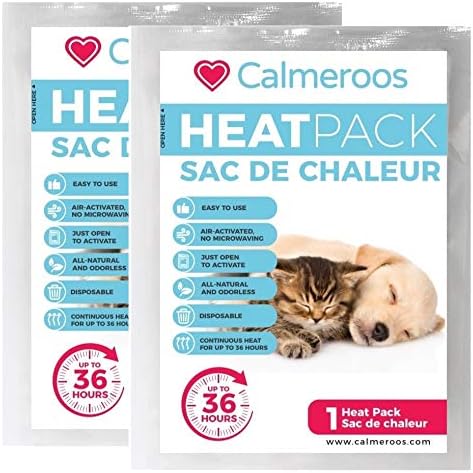 Plush Heartbeat Toys - Calming Separation Anxiety Relief Toys for Puppies and Kittens - Heartbeat Simulator in a Soft Comforting Pillow Pet Plush for Dogs and Cats (Grey Stripe)