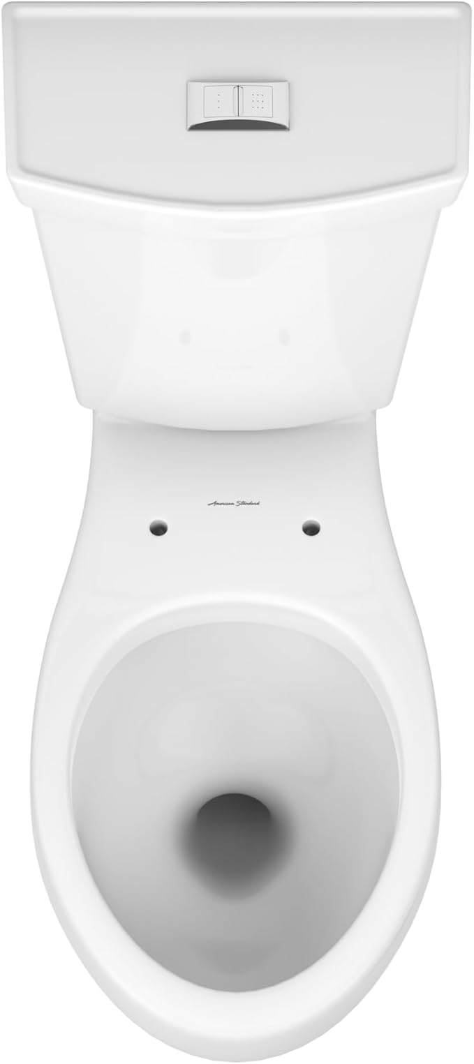 American Standard 2886218.020 H2Option Two-Piece Toilet, Elongated Front, Chair Height, Dual Flush, White, 0.92 - 1.28 gpf