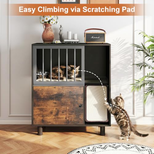 Rovibek Dog Proof Cat Feeding Station, Cat Feeding Station - Image 5
