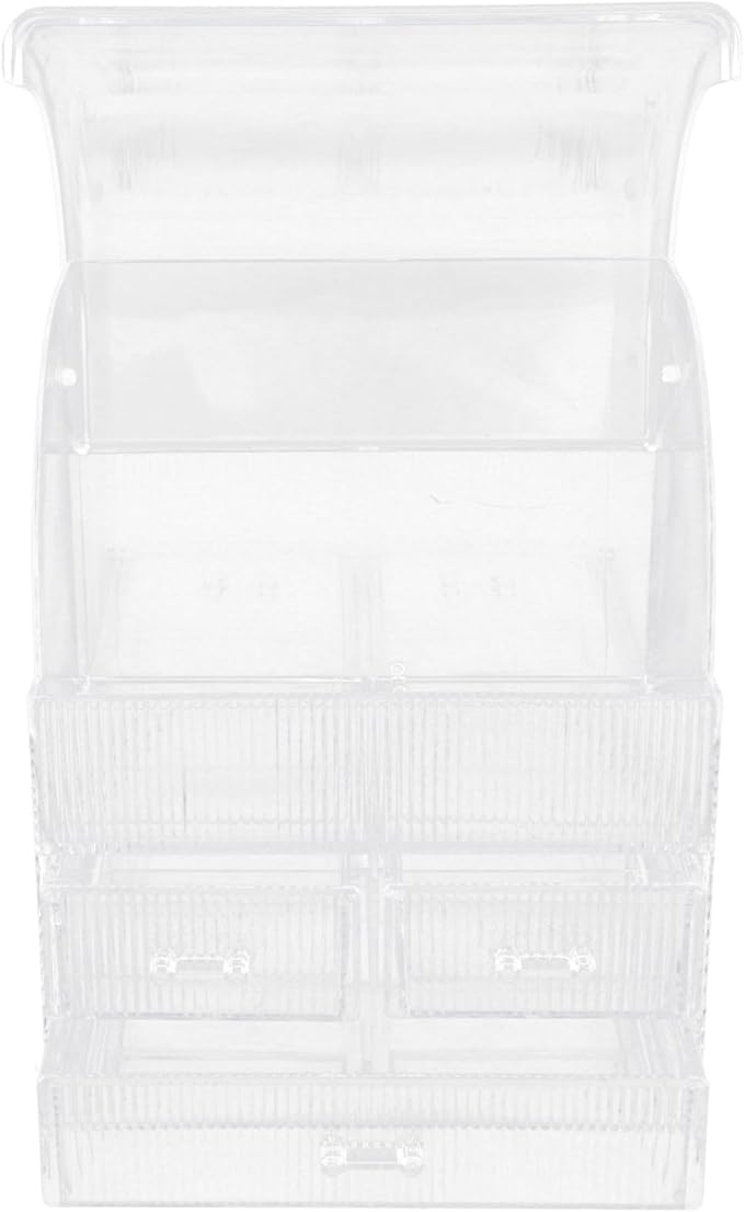 Acrylic Makeup Organizer with Drawers Large Capacity Desktop Storage Box for Cosmetics Stylish Design for Tidy Vanity Easy Access to Makeup Essentials and