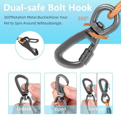 3-in-1 Dog Car Seat Belt Harness - Chew-Proof Steel | Pet Essentials - Image 3
