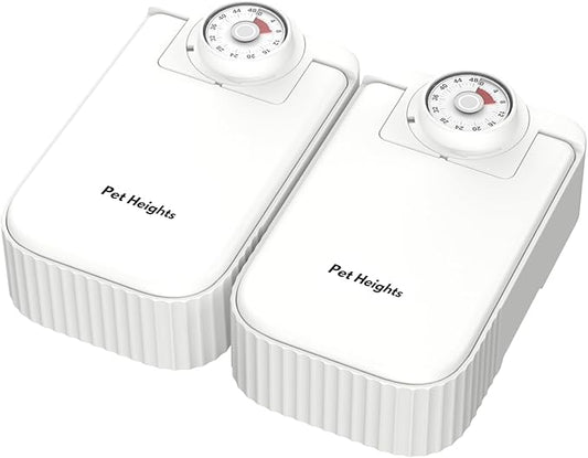 F22 2-Meal Automatic Pet Feeder for Cats and Small Dogs with Ice Pack